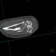 Cortical fragment from ulna: CT - Computed tomography